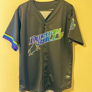 Junior Caminero Durham Bulls Tampa Bay Devil Rays Jersey - Large